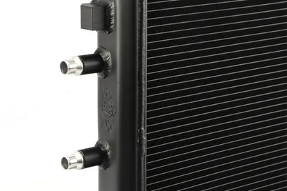 csf 2014+ bmw m3/m4 (f8x) front mount heat exchanger w/rock guard - black bmw m3 m4 f80 f82 f8x iconic garage