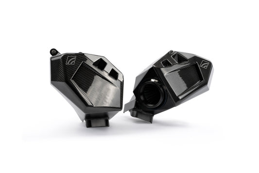 ams performance bmw g8x m2/m3/m4 s58 air intakes (carbon fiber lid) bmw m3 m4 g80 g82 g8x iconic garage