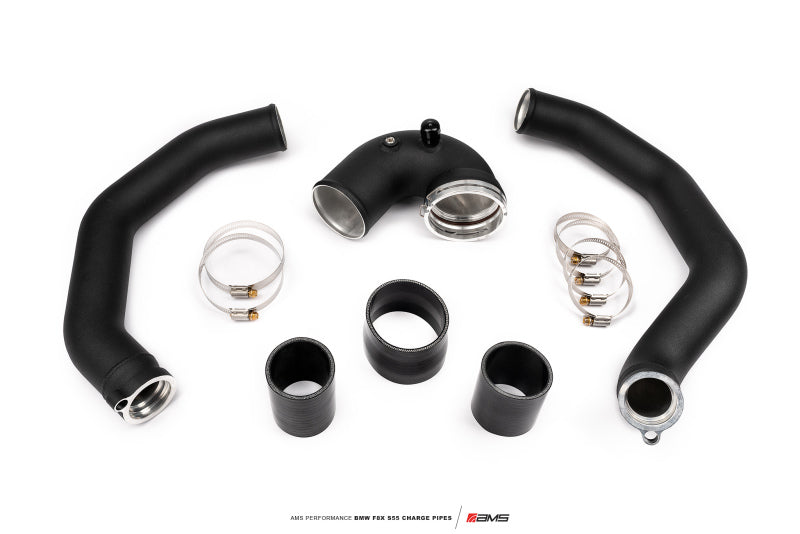 ams performance bmw m3 / bmw m4 w/ s55 turbo engine charge pipes f8x bmw m3 m4 f80 f82 f8x iconic garage