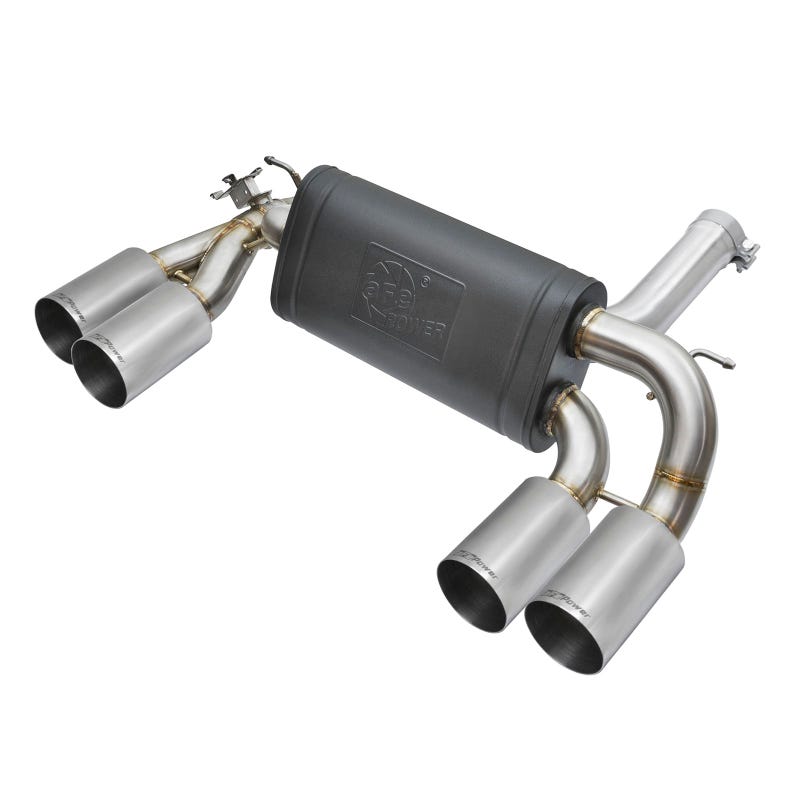 MACHForce XP 3in-2 1/2in Axle Back 304SS Exhaust - Polished Tips - F87 M2