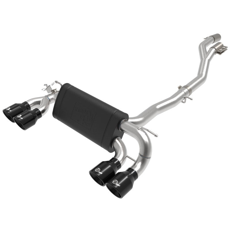 MACHForce XP Cat-Back Exhaust - Black Tips - F87 M2