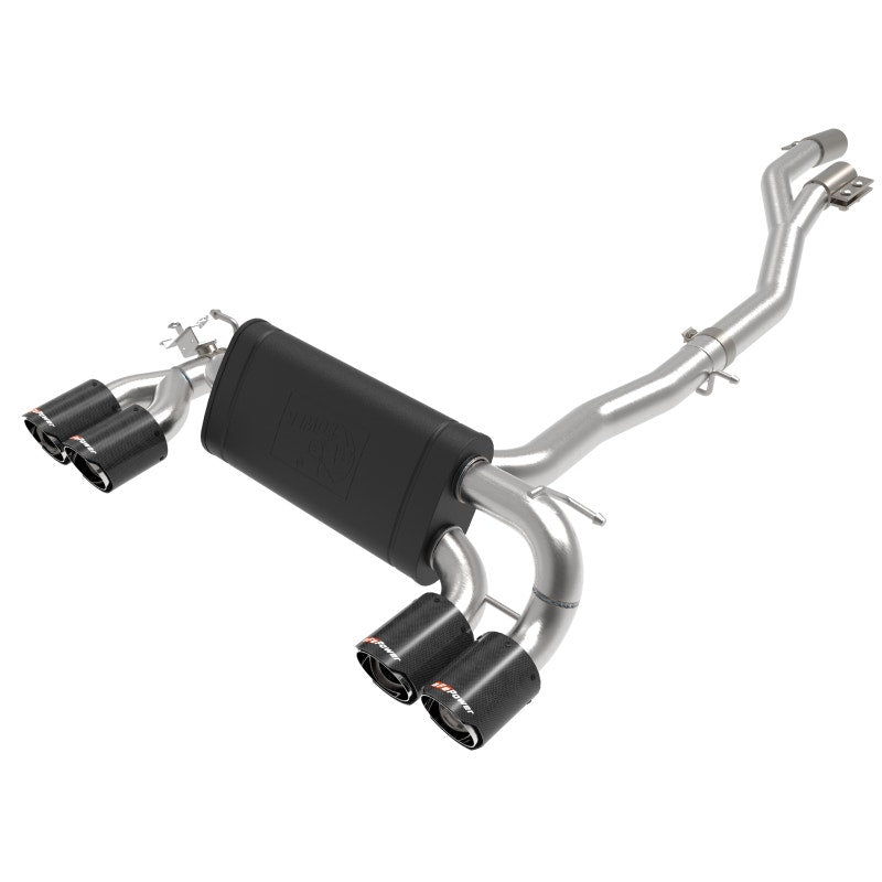 MACHForce XP Cat-Back Exhaust - Carbon Fiber Tips - F87 M2