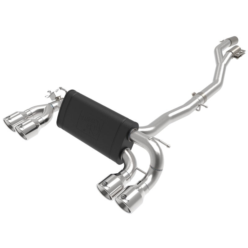 MACHForce XP Cat-Back Exhaust - Polished Tips - F87 M2