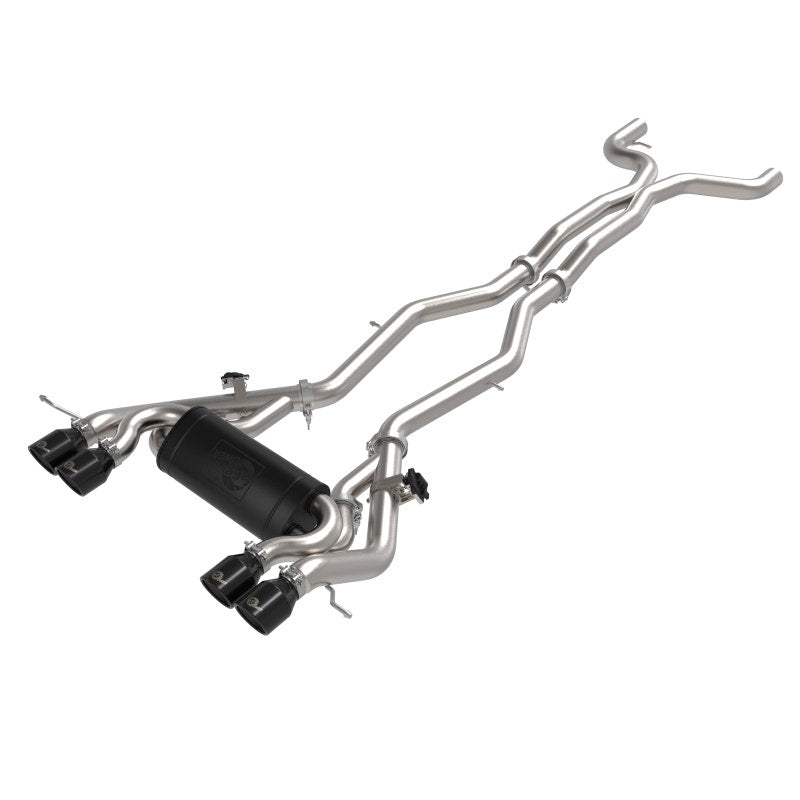 MACHForce XP Cat-Back Exhaust - Black Tips - F87 M2