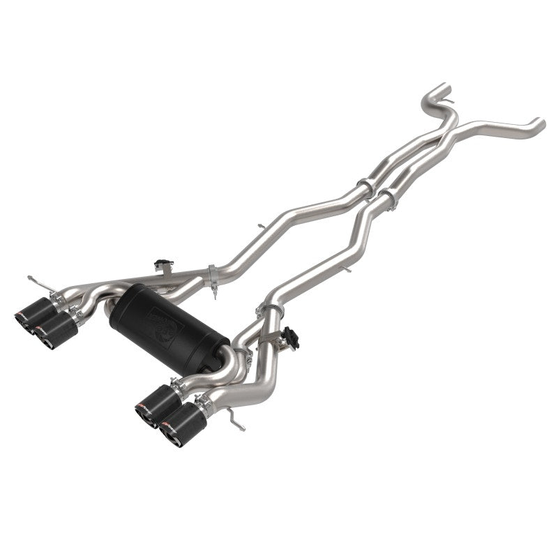 MACHForce XP Cat-Back Exhaust - Carbon Tips - F87 M2