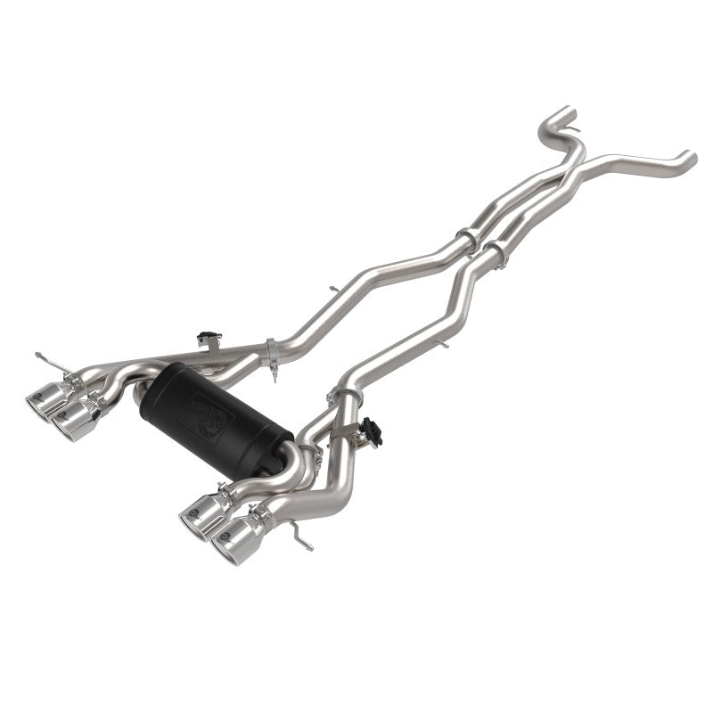 MACHForce XP Cat-Back Exhaust - Polished Tips - F87 M2