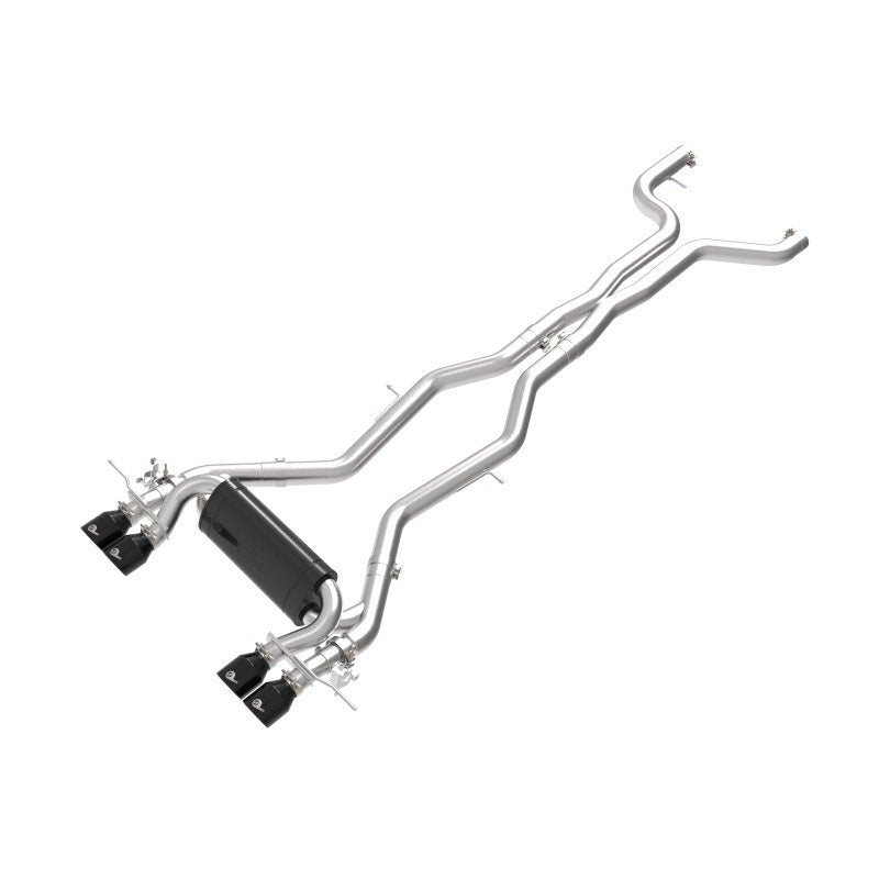 MACH Force-Xp Cat-Back Exhaust - Black Tip - G87 M2