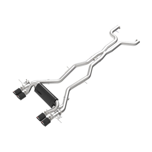 MACH Force-Xp Cat-Back Exhaust - Carbon Fiber Tip - G87 M2
