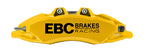 ebc racing bmw m3 (e90/e92/e82) yellow apollo-6 calipers 380mm rotors front big brake kit bmw m3 e92 e9x iconic garage