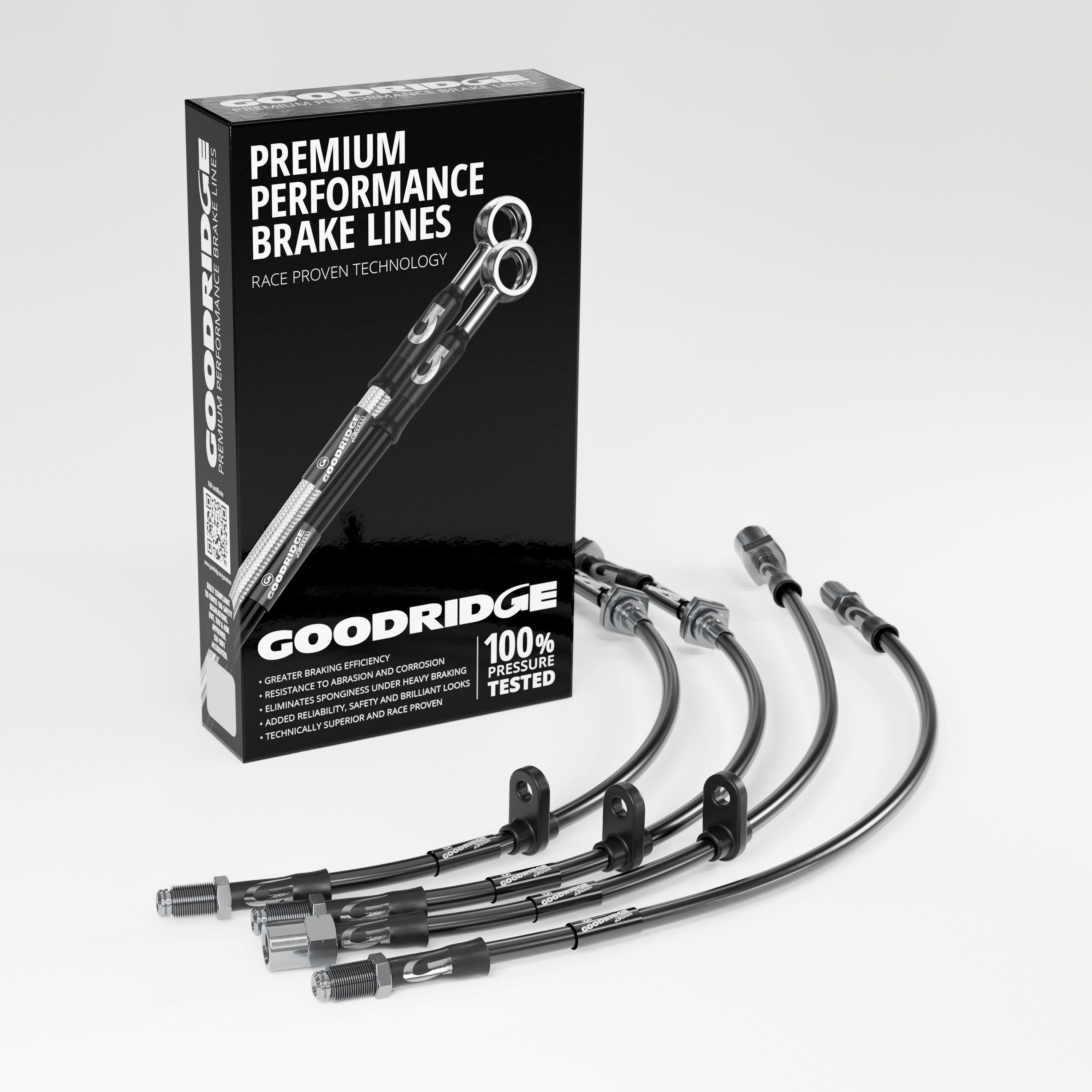 Goodridge 18-19 BMW M5 (F90) SS Brake Line Kit - F90 M5
