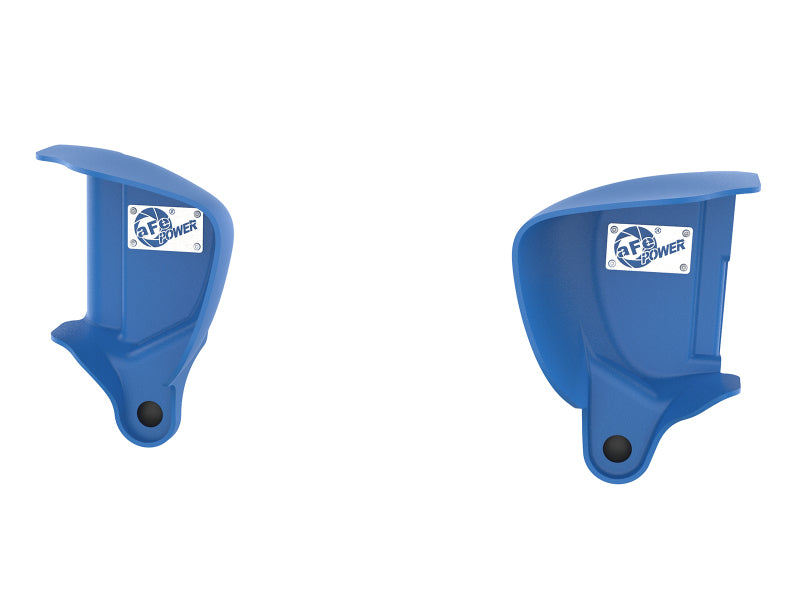 afe magnum force dynamic air scoop bmw m3/ m4 - blue f8x bmw m3 m4 f80 f82 f8x iconic garage