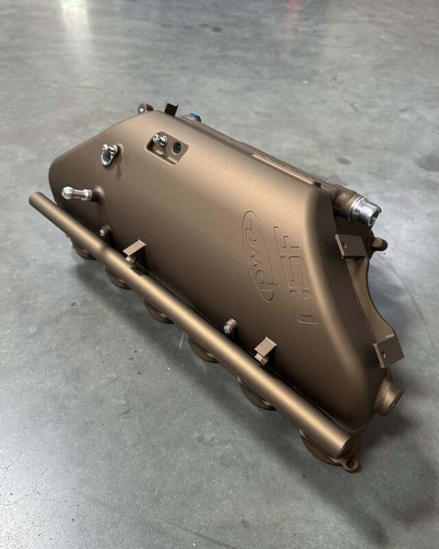 csf bmw m2/m3/m4 s58 (g8x) charge-air cooler manifold - techna bronze bmw m3 m4 g80 g82 g8x iconic garage