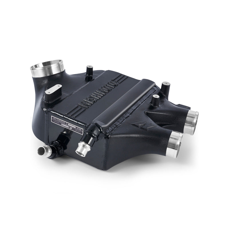 mishimoto bmw f8x m3/m4 performance air-to-water intercooler power pack - black sapphire bmw m3 m4 f80 f82 f8x iconic garage