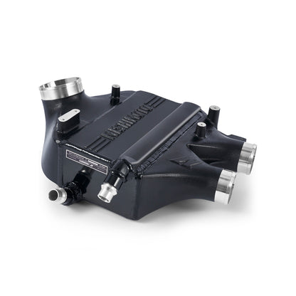 mishimoto bmw f8x m3/m4 performance air-to-water intercooler power pack - black sapphire bmw m3 m4 f80 f82 f8x iconic garage