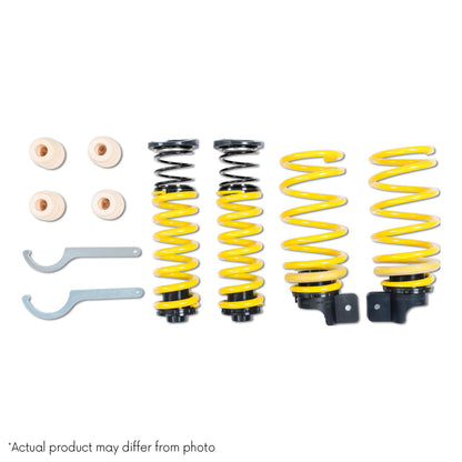 st bmw m2 competition (f87) / m3 (f80) / m4 (f82) 2wd adjustable lowering springs bmw m3 m4 f80 f82 f8x iconic garage