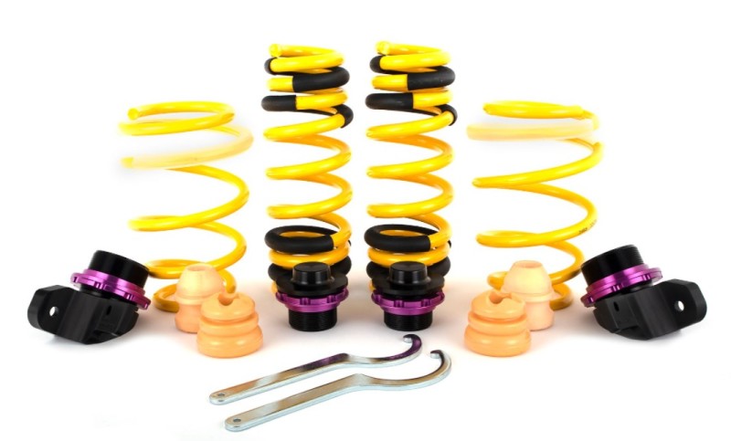 kw bmw m3/m4 g80/g82 height adjustable spring kit bmw m3 m4 g80 g82 g8x iconic garage