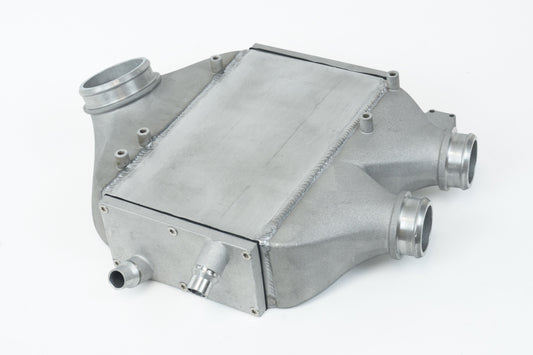 csf 2014+ bmw m3/m4 (f8x) top mount charge-air-cooler - raw finish bmw m3 m4 f80 f82 f8x iconic garage
