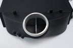 csf 2014+ bmw m3/m4 (f8x) top mount charge-air-cooler - crinkle black bmw m3 m4 f80 f82 f8x iconic garage