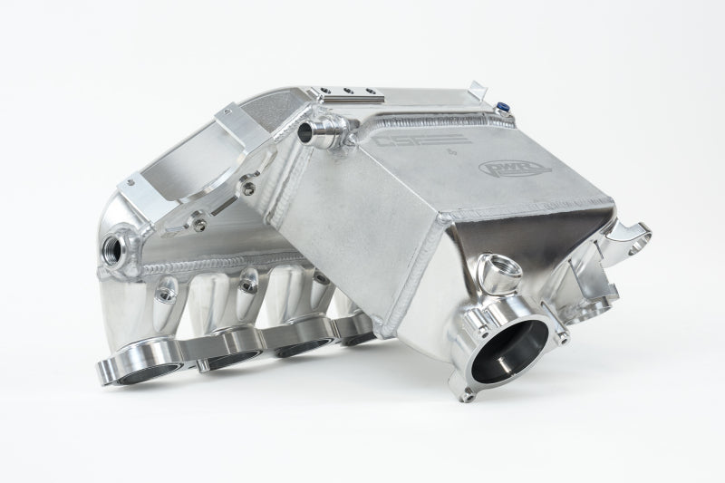 csf bmw m2/m3/m4 s58 comp & non-comp (g8x) charge-air cooler manifold - raw billet bmw m3 m4 g80 g82 g8x iconic garage