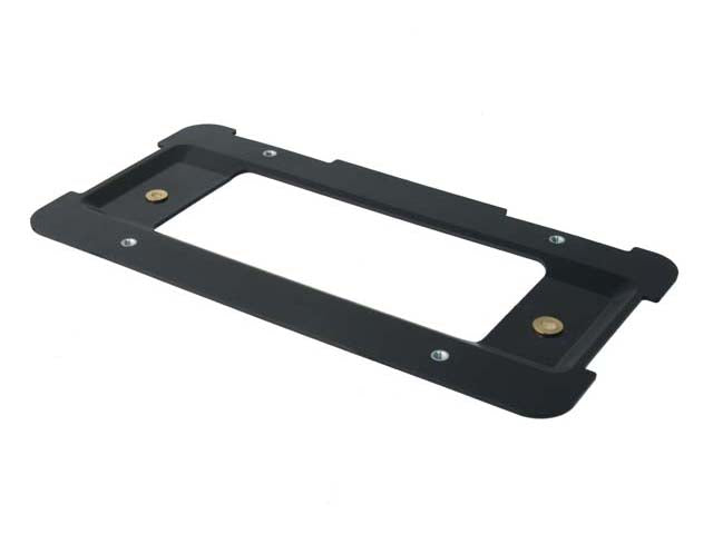License Plate Base Rear by URO Parts - fits 2011–2017 BMW F25 X3 / 2015–2018 BMW F26 X4