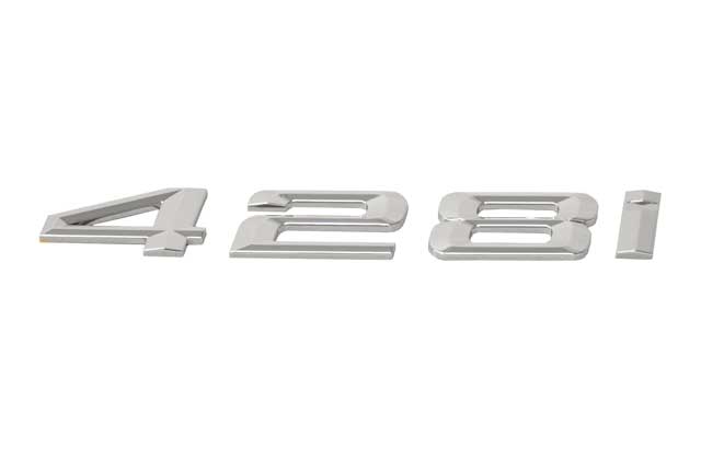 Emblem by Genuine BMW - fits 2014–2019 BMW F32/F33/F36 4 Series