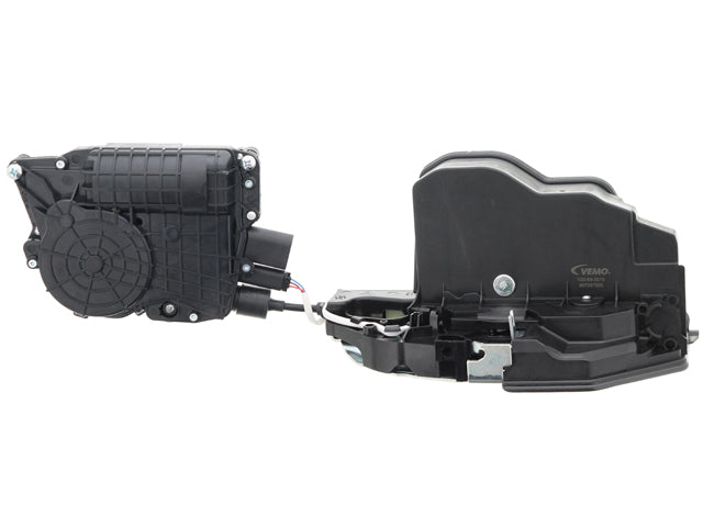 Door Lock Assembly Rear Left Soft Close by Vemo - fits 2007–2013 BMW E70 X5 / 2014–2018 BMW F15 X5