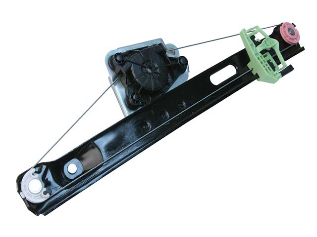 Window Regulator - Rear Left by URO Parts Premium - fits 2006–2013 BMW E90/E91/E92/E93 3 Series
