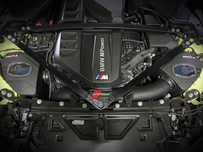afe bmw m3/m4 (g80/82/83) s58 momentum gt cold air intake system w/ pro 5r filters bmw m3 m4 g80 g82 g8x iconic garage