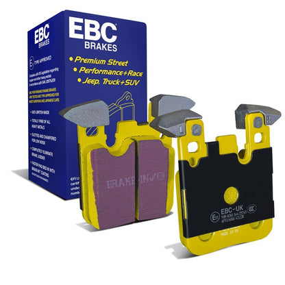 ebc 14+ bmw m3 3.0 twin turbo (f80) yellowstuff rear brake pads bmw m3 m4 f80 f82 f8x iconic garage