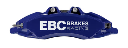 ebc racing bmw m3 (e90/e92/e82) blue apollo-6 calipers 380mm rotors front big brake kit bmw m3 e92 e9x iconic garage
