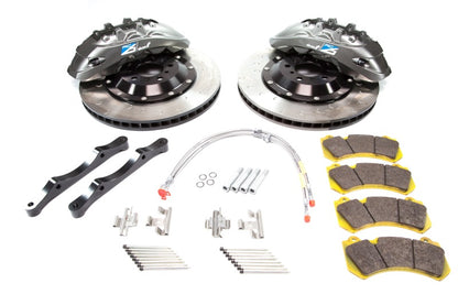 alcon 2015+ bmw m3 f80 400x34mm 6 piston front brake upgrade kit - grey bmw m3 m4 f80 f82 f8x iconic garage