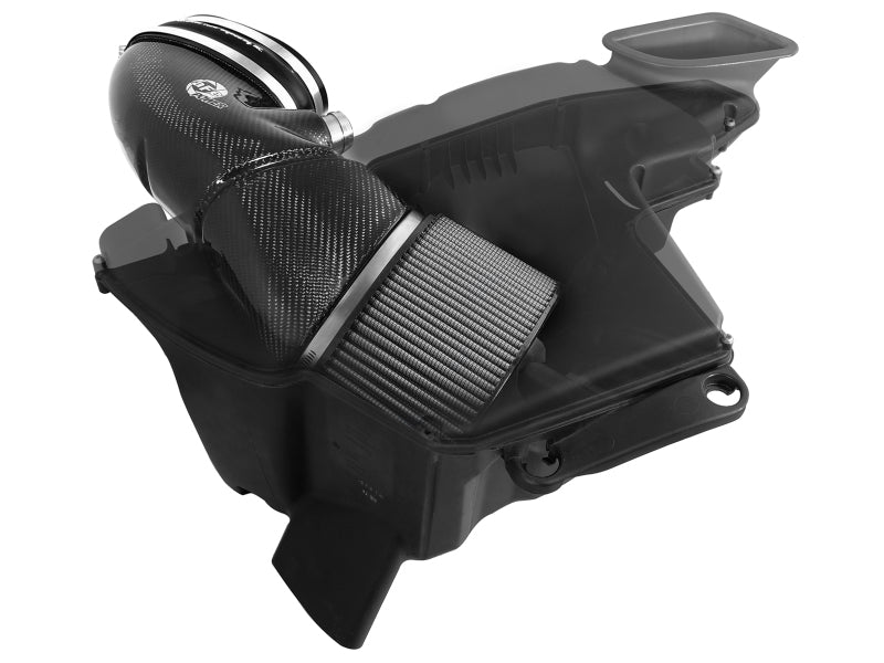 afe magnumforce carbon fiber air intake system stage-2 pro dry s bmw m3 (e9x) v8 4.0l bmw m3 e92 e9x iconic garage