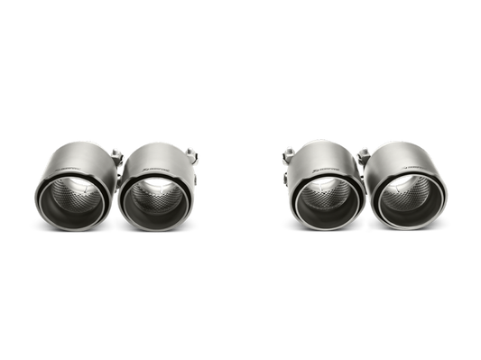 akrapovic bmw m3/m4 (f80/f82) tail pipe set (titanium) bmw m3 m4 f80 f82 f8x iconic garage