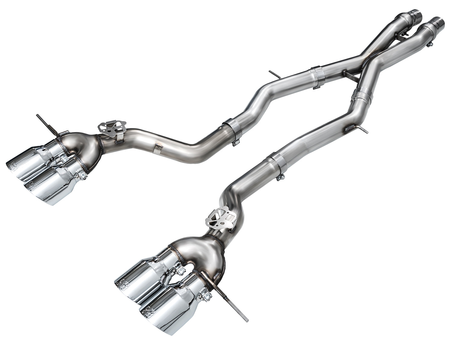 Track Edition Exhaust - Chrome Silver Tips - G87 M2