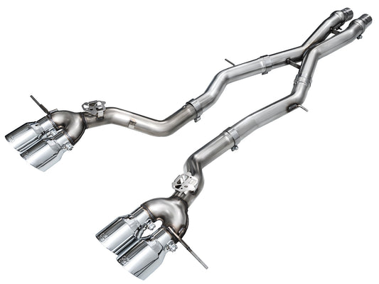 Track Edition Exhaust - Chrome Silver Tips - G87 M2