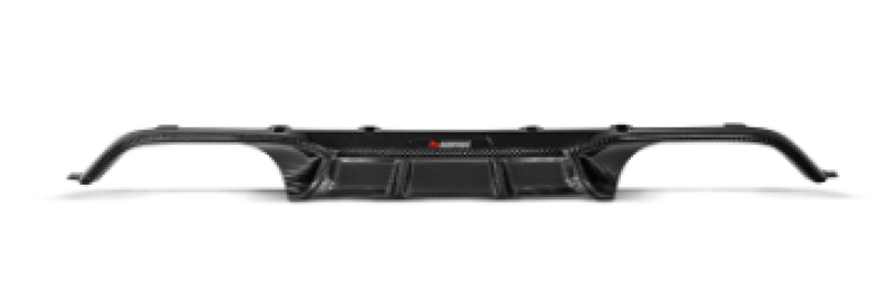 akrapovic bmw m3 (f80) rear carbon fiber diffuser - high gloss bmw m3 m4 f80 f82 f8x iconic garage
