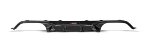 akrapovic bmw m3 (f80) rear carbon fiber diffuser - high gloss bmw m3 m4 f80 f82 f8x iconic garage
