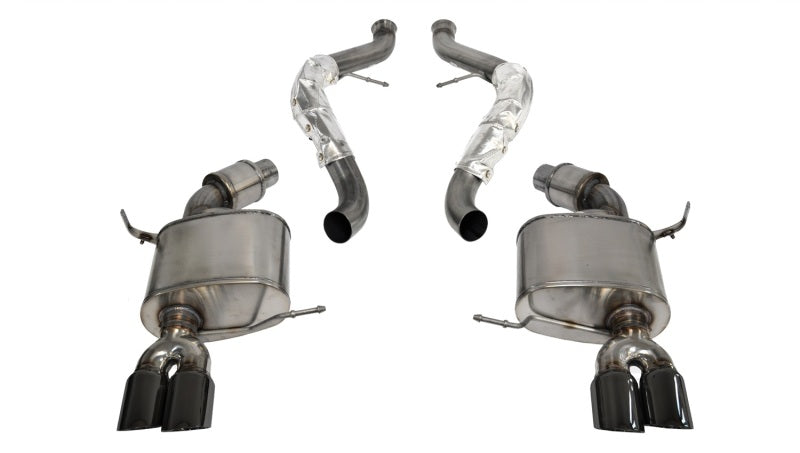 corsa bmw m3 convertible e93 black sport cat-back exhaust bmw m3 e92 e9x iconic garage