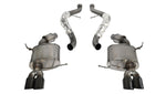 corsa bmw m3 convertible e93 black sport cat-back exhaust bmw m3 e92 e9x iconic garage