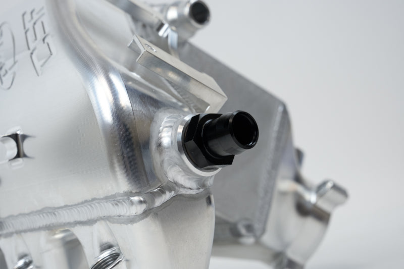 csf bmw m2/m3/m4 s58 comp & non-comp (g8x) charge-air cooler manifold - raw billet bmw m3 m4 g80 g82 g8x iconic garage