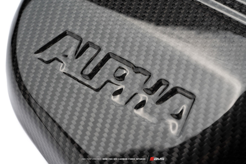 ams performance bmw m3 / bmw m4 w/ s55 turbo engine carbon fiber intake f8x bmw m3 m4 f80 f82 f8x iconic garage