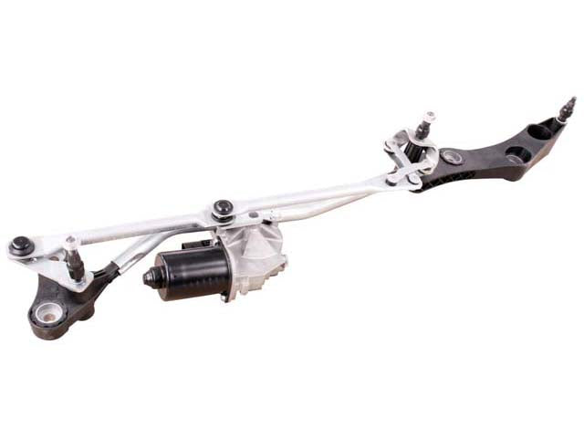 Windshield Wiper Linkage and Motor Assembly by Vaico - fits 2004–2010 BMW E60 5 Series