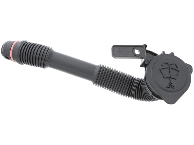 Filler Pipe for Windshield Washer Fluid Reservoir by Genuine BMW - fits 2007–2013 BMW E70 X5 / 2014–2018 BMW F15 X5