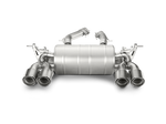 akrapovic bmw m3/m4 (f80/f82) slip-on line (titanium) (req. tips) bmw m3 m4 f80 f82 f8x iconic garage