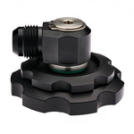 The Ultimate BMW Billet Oil Cap - Without -10 AN to ORB Swivel Fitting - NRW Design BMW performance part - Iconic Garage