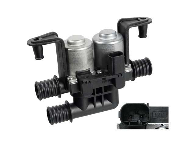 HVAC Heater Control Valve by febi bilstein - fits 2004–2010 BMW E60 5 Series