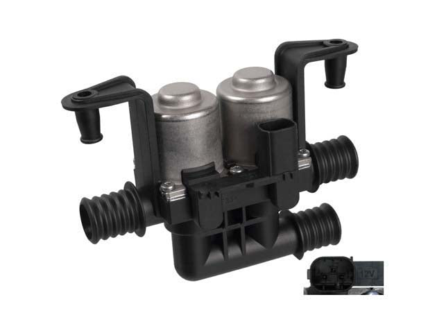 Heater Control Valve by febi bilstein - fits 2007–2013 BMW E70 X5 / 2014–2018 BMW F15 X5