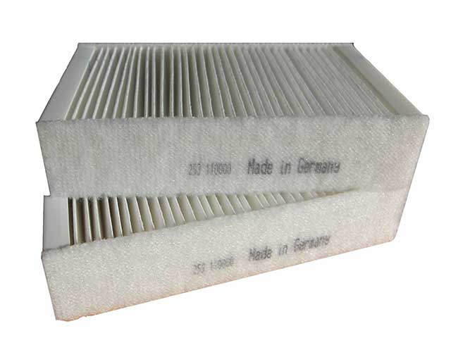 Cabin Air Filter Set for Recirculated Air by Airmatic - fits 2011–2017 BMW F25 X3 / 2015–2018 BMW F26 X4