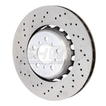 shw bmw m3 left front cross-drilled lightweight brake rotor (34112284809) f8x bmw m3 m4 f80 f82 f8x iconic garage