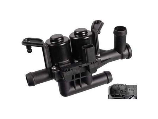 HVAC Heater Control Valve by febi bilstein - fits 2011–2016 BMW F10 5 Series